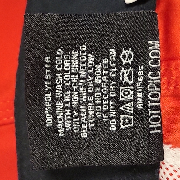 Hot Topic Swimming Trunks - Red - Medium - Picture 15 of 15